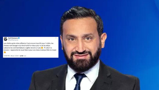 Annulation de C8 et TPMP : Cyril Hanouna réagit en direct sur X