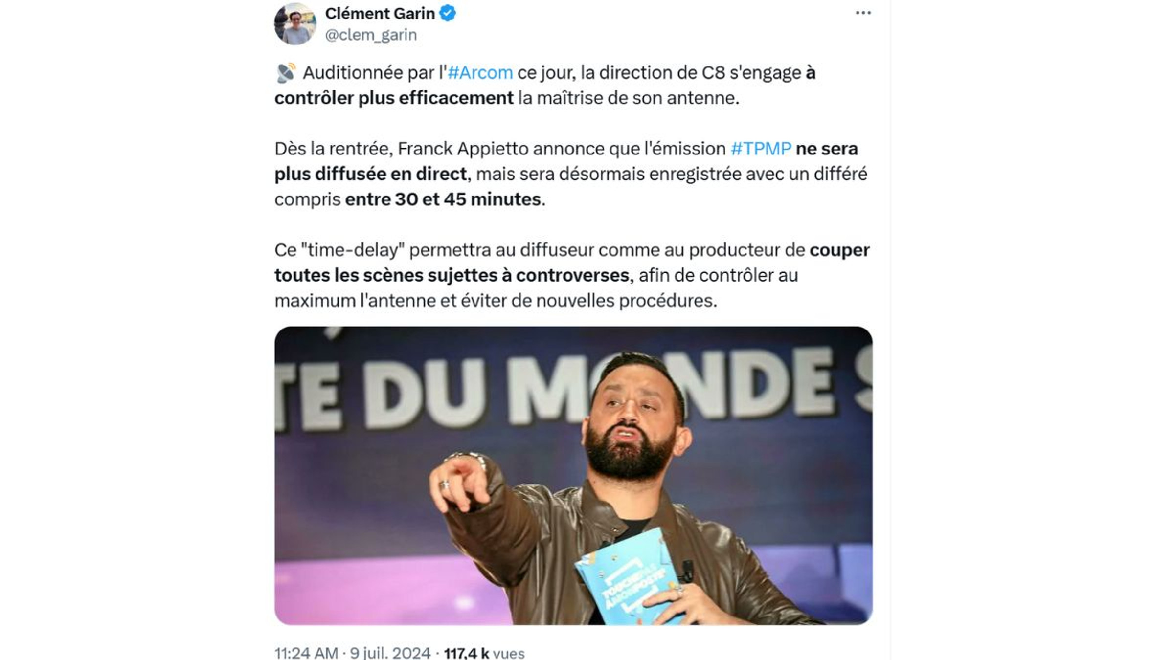 tpmp-ne-sera-plus-diffusee-en-direct-a-la-rentree